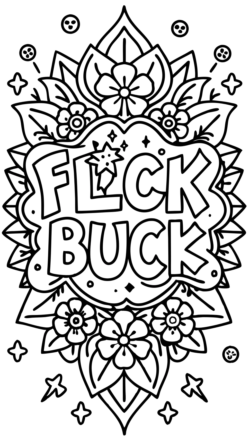 adult coloring pages with swear words